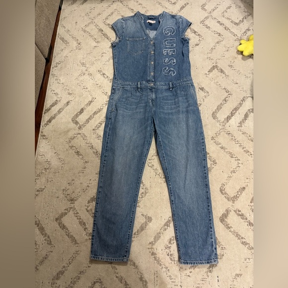 Guess Pants - Vintage GUESS Denim Jumpsuit - women’s large